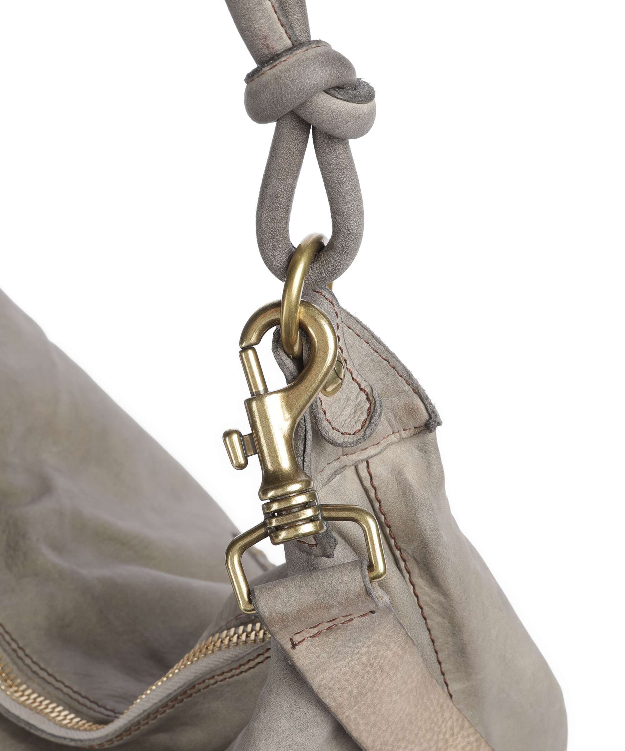 Campomaggi Hobo bag cement