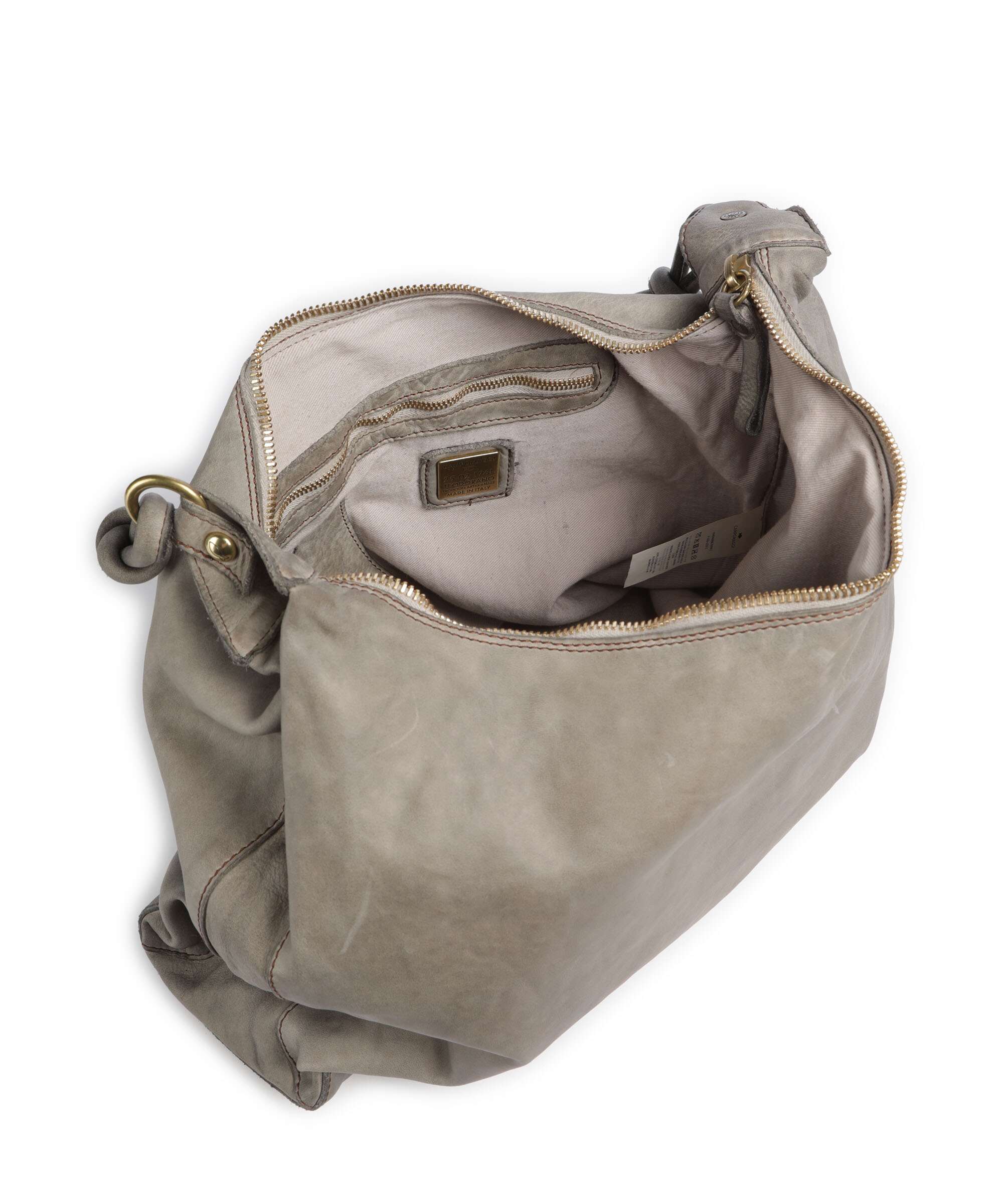 Campomaggi Hobo bag cement