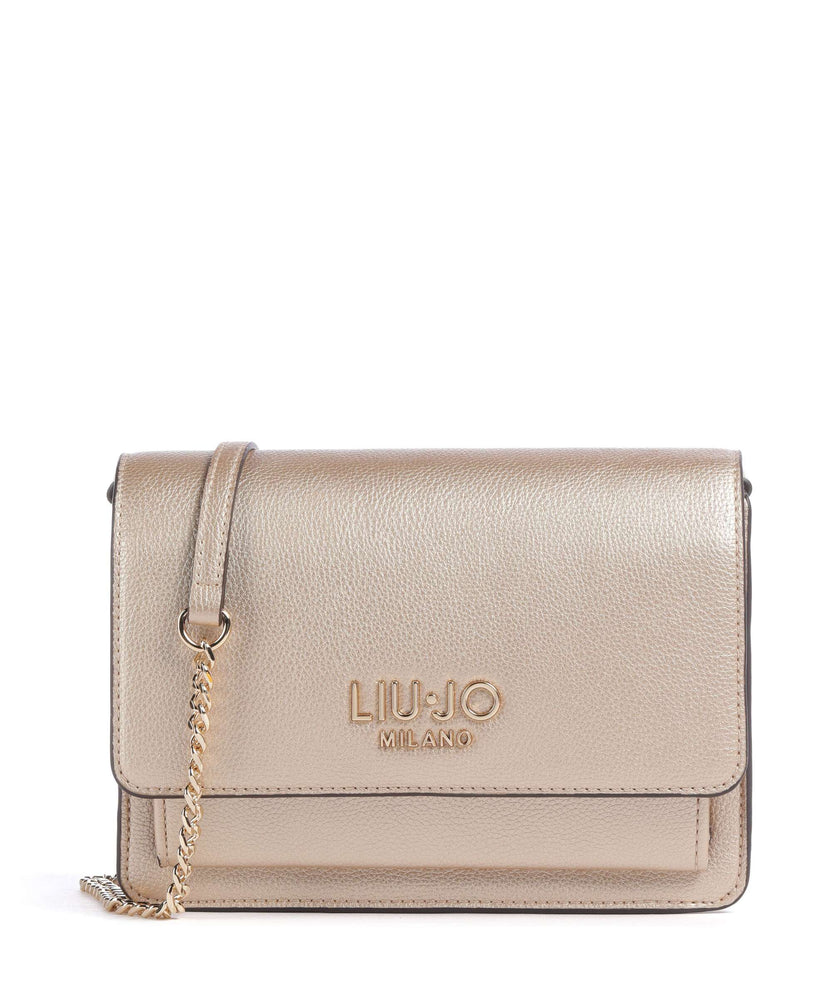 Liu Jo Icon M Crossbody bag light gold