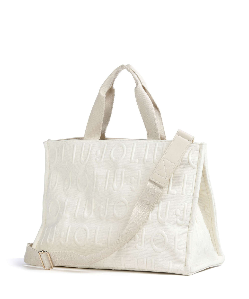 Liu Jo Soft L Handbag white cream