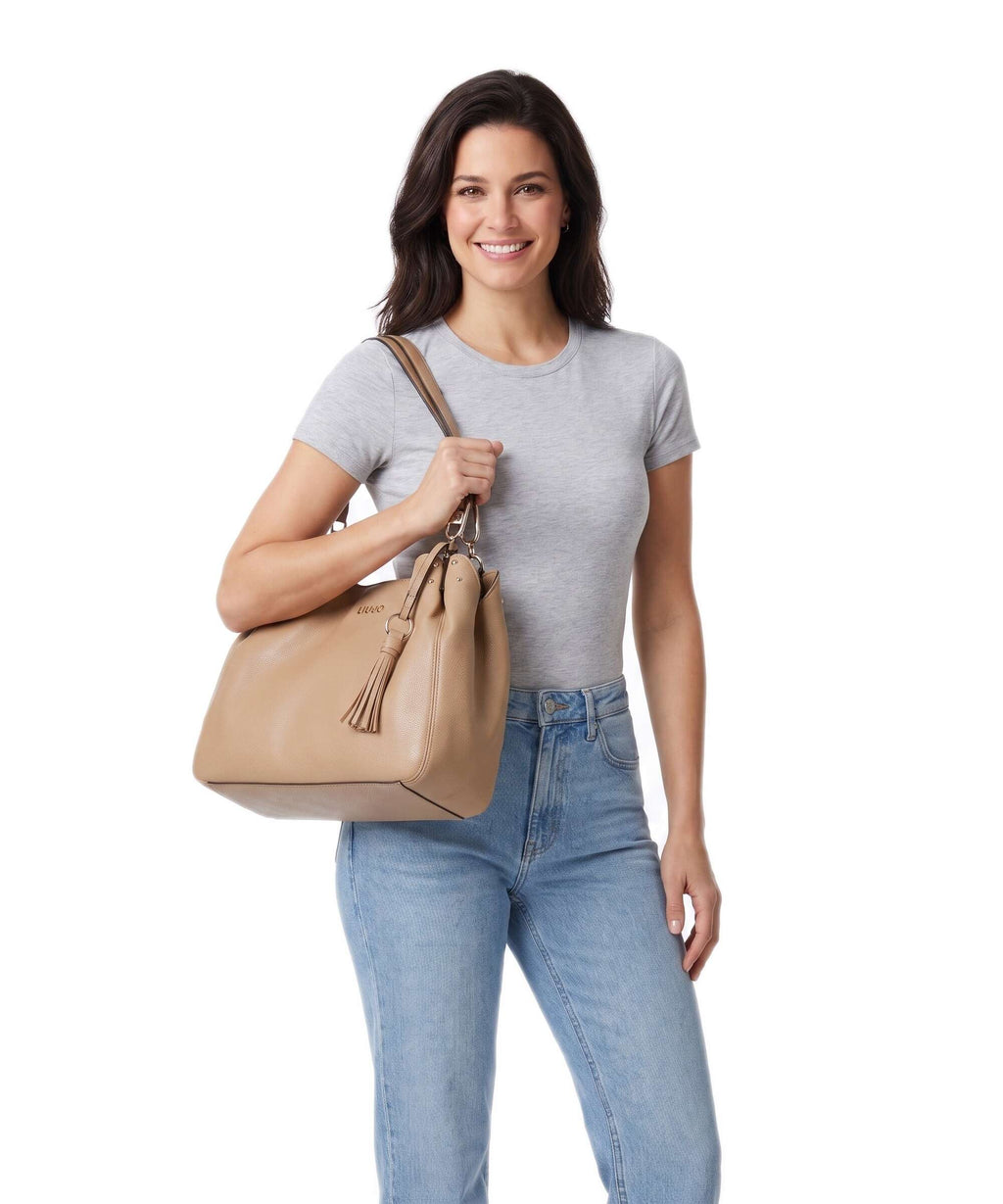 Liu Jo Cirry M Tote bag cammello