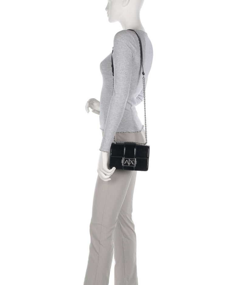 Armani Exchange Black Edition Shoulder bag black