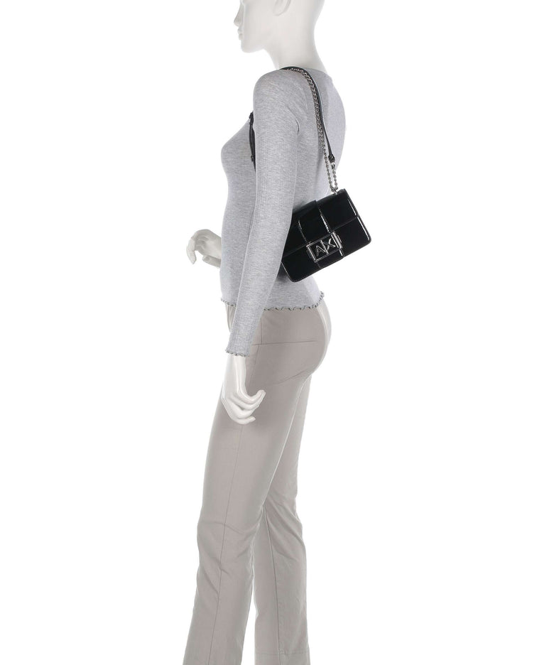 Armani Exchange Black Edition Shoulder bag black