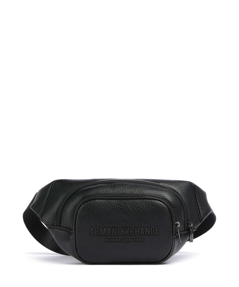 Armani Exchange Miami Belt bag black