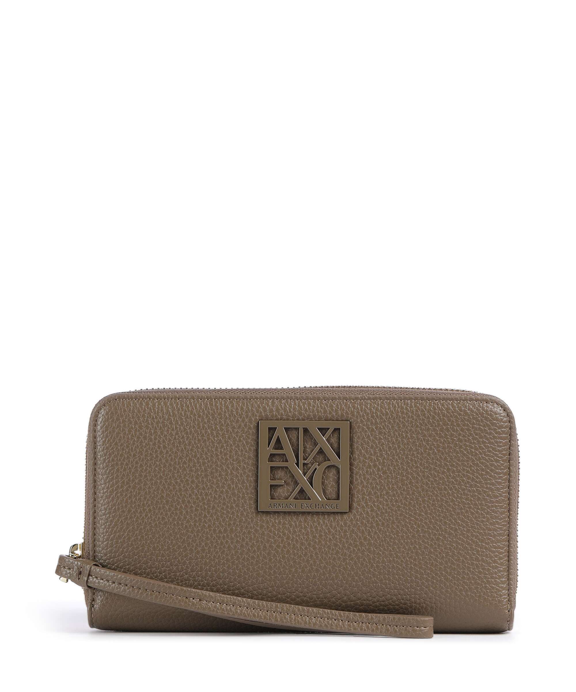 Armani Exchange Susy Soft Wallet dark taupe