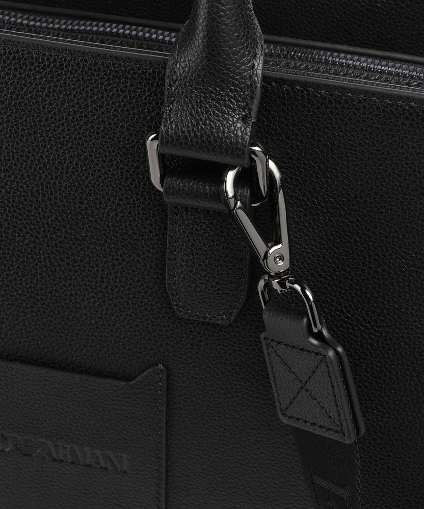 Emporio Armani Milano Briefcase black beauty
