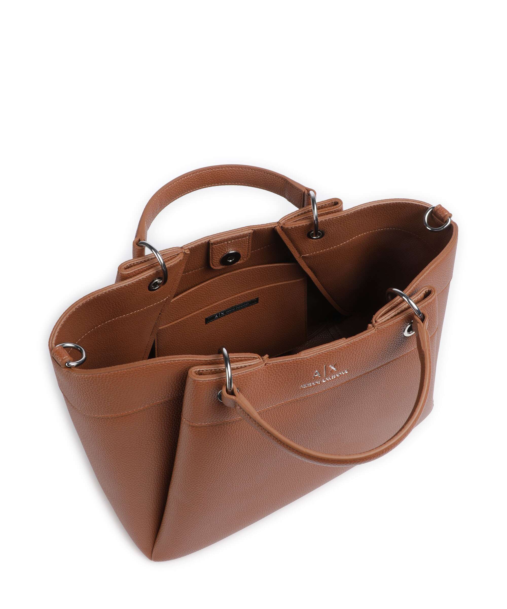 Armani Exchange Wave L Handbag whisky