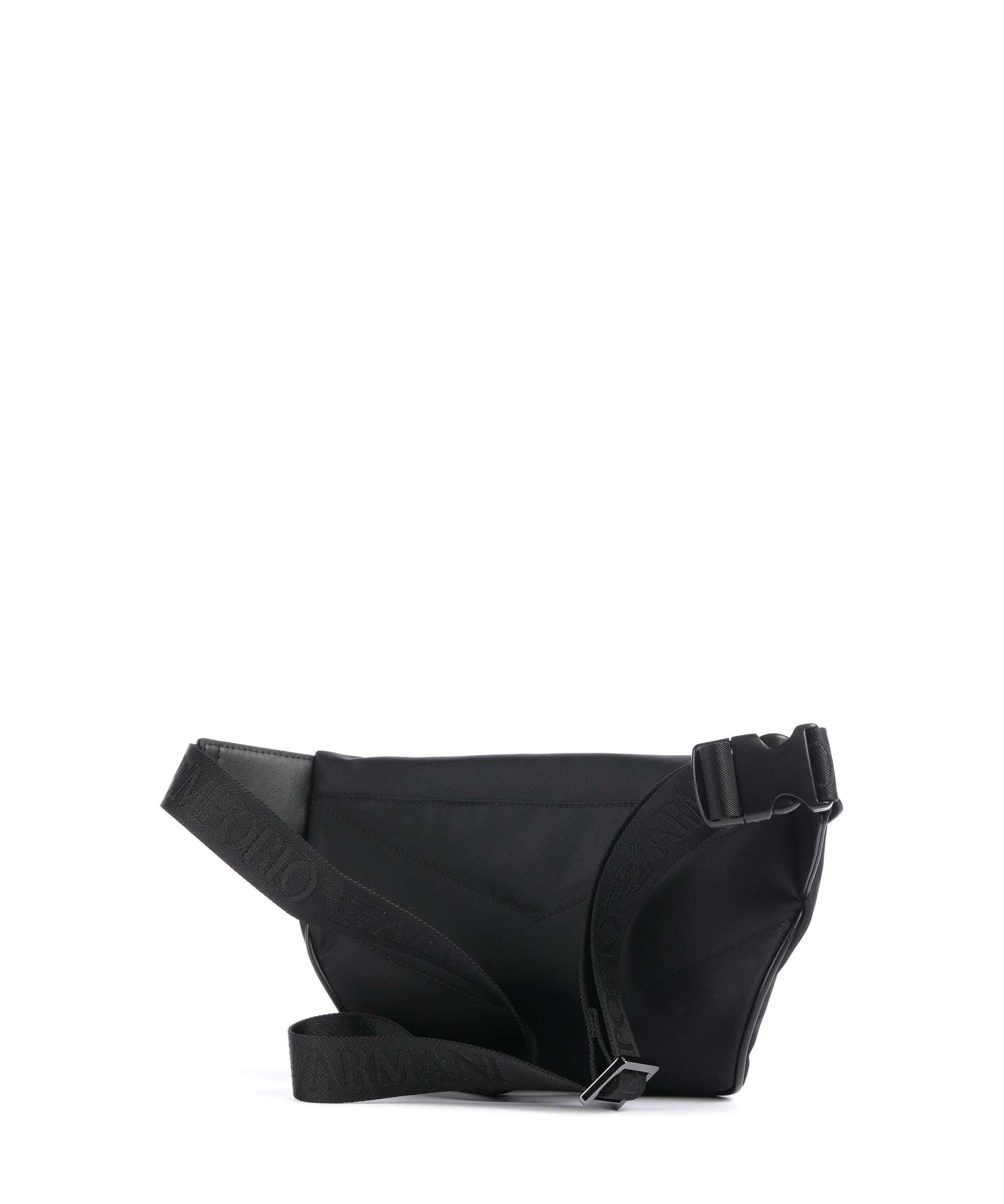 Emporio Armani Recycled Nylon Belt bag black beauty