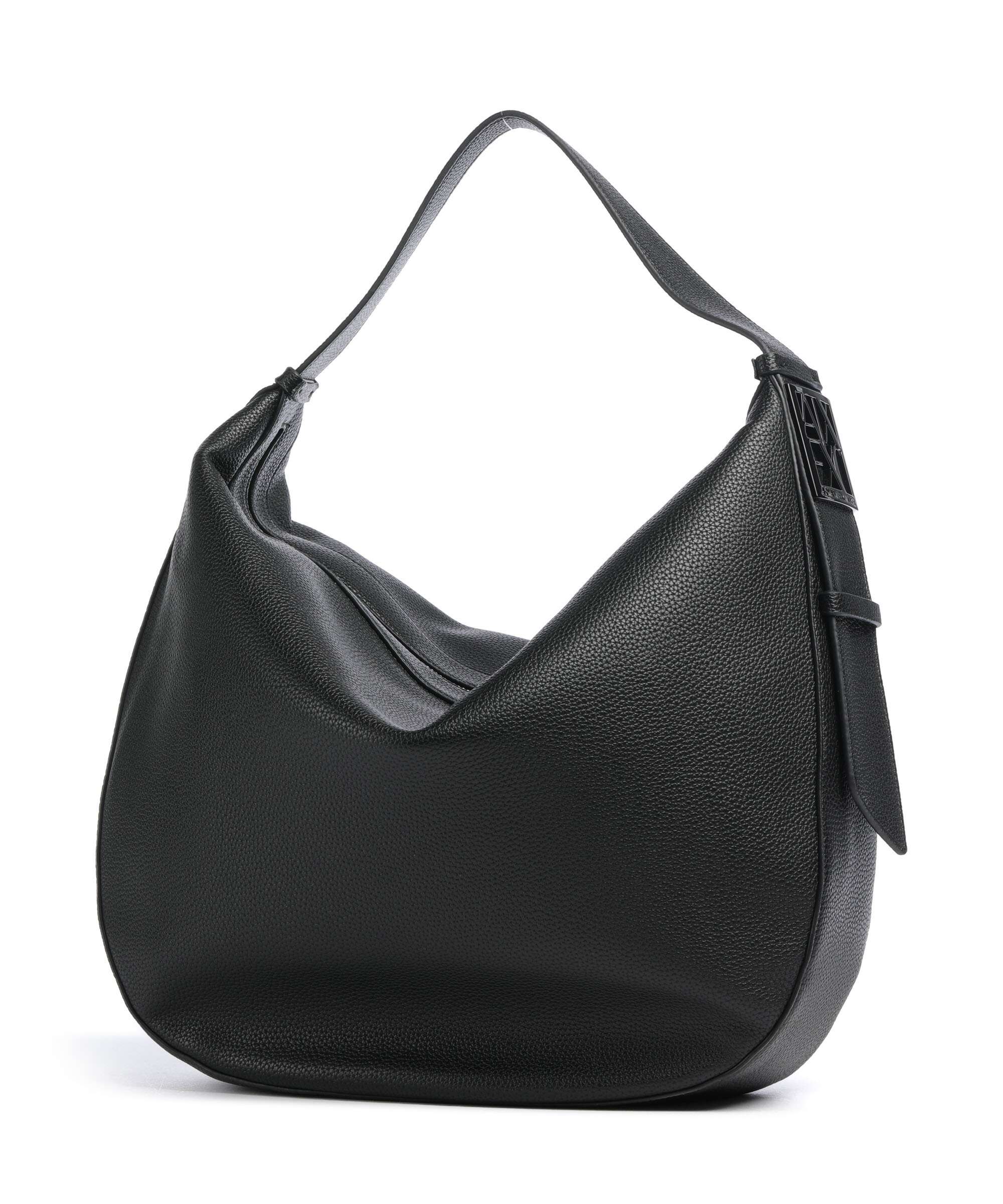 Armani Exchange Susy L Hobo bag black