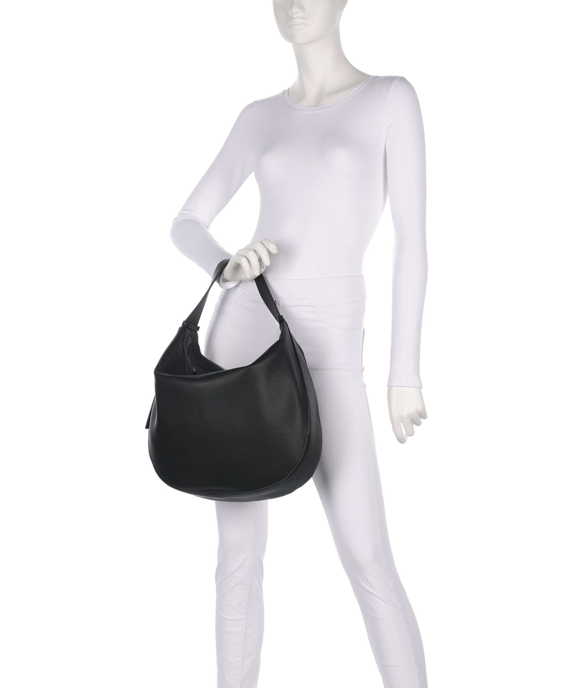 Armani Exchange Susy L Hobo bag black