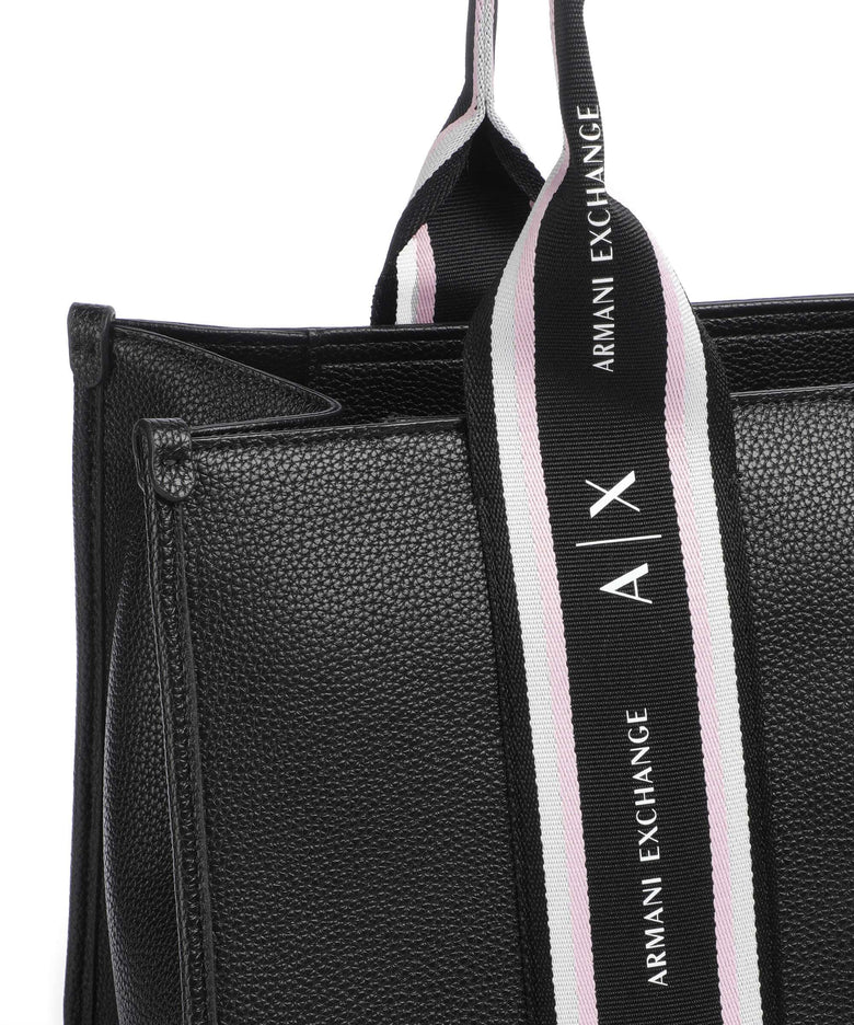 Armani Exchange Maggie L Tote bag black/sundown