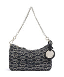Emporio Armani Lilly Sac porté épaule blu/ecru