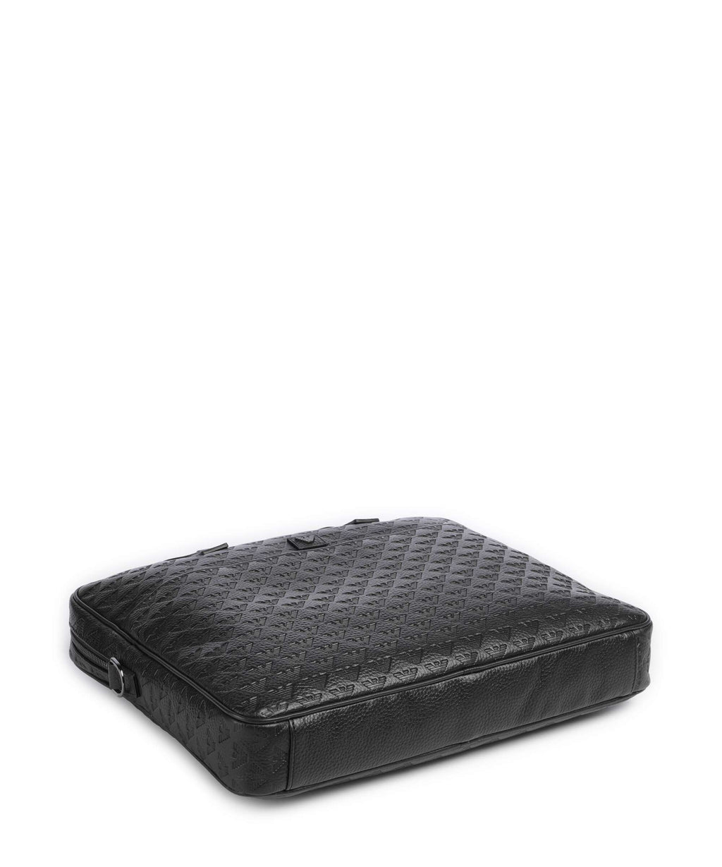 Emporio Armani Minorca Briefcase black beauty