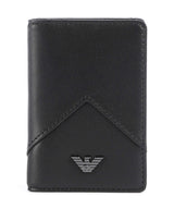 Emporio Armani Premium Nappa Étui à cartes crédit black beauty