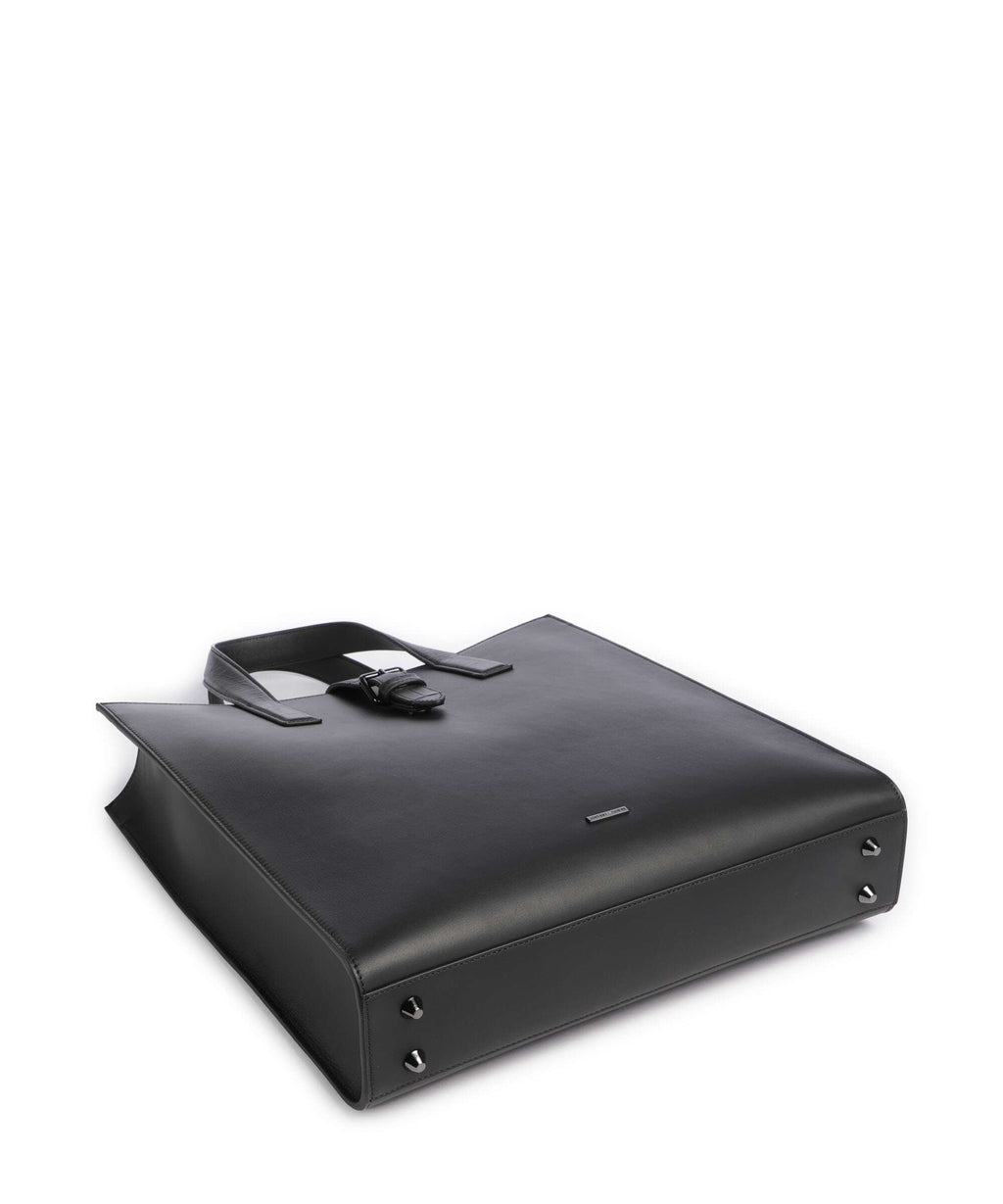 Emporio Armani Cocco Touch Handbag black beauty