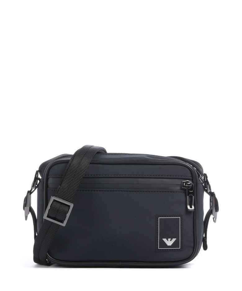 Emporio Armani Travel Essential Crossbody bag blu navy