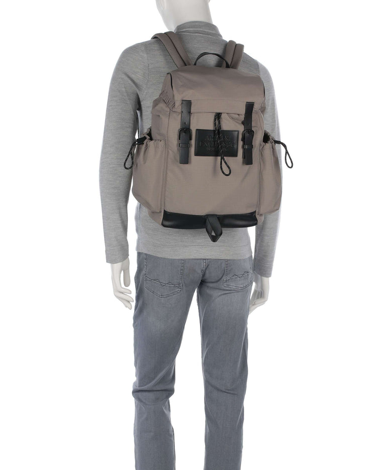 Armani Exchange Chelsea Backpack driftwood