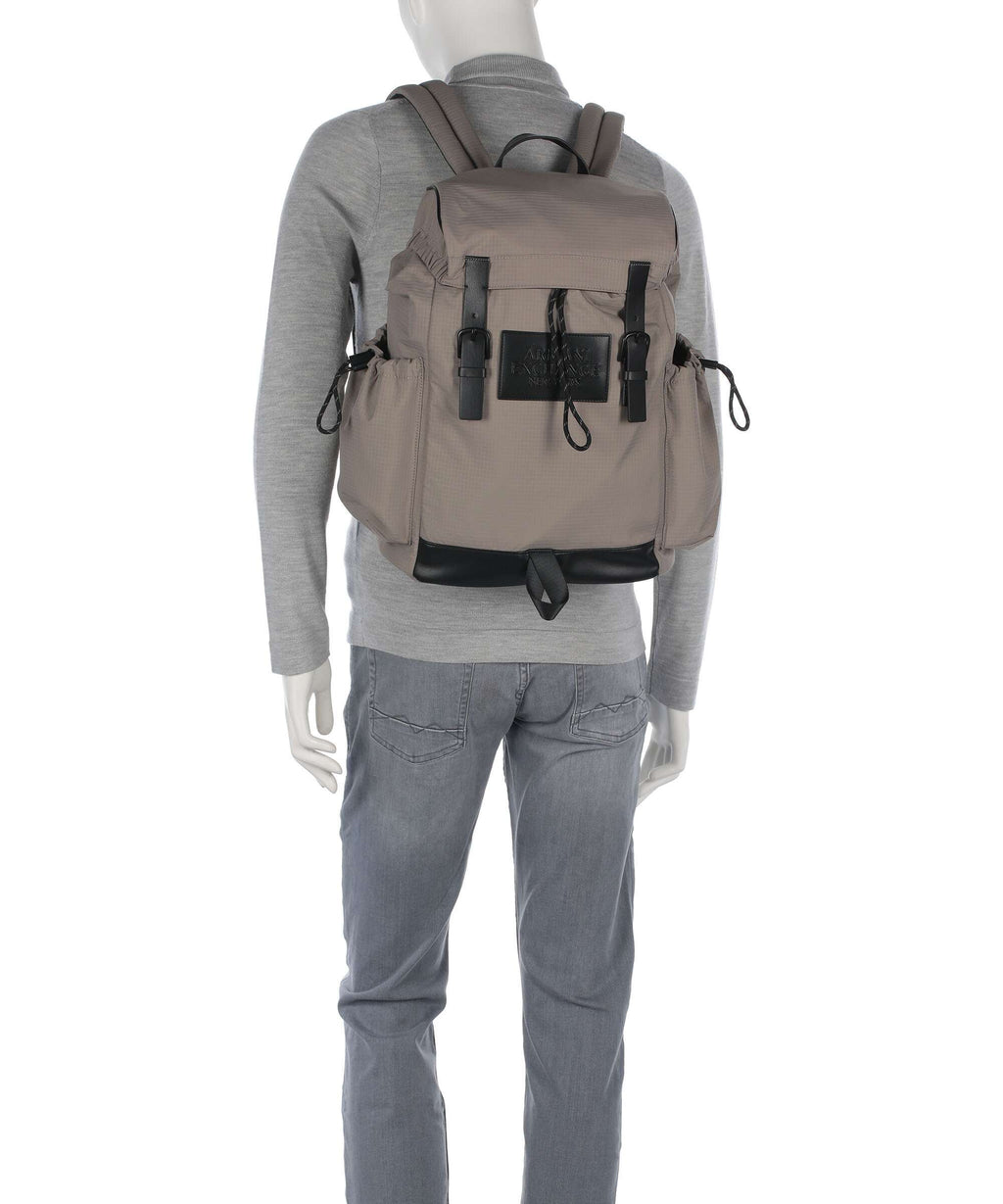 Armani Exchange Chelsea Backpack driftwood