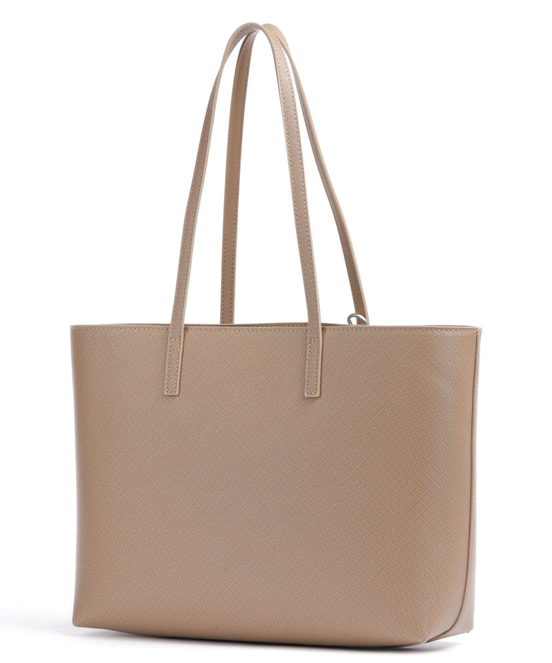 Replay Tote bag dirty pale beige/black