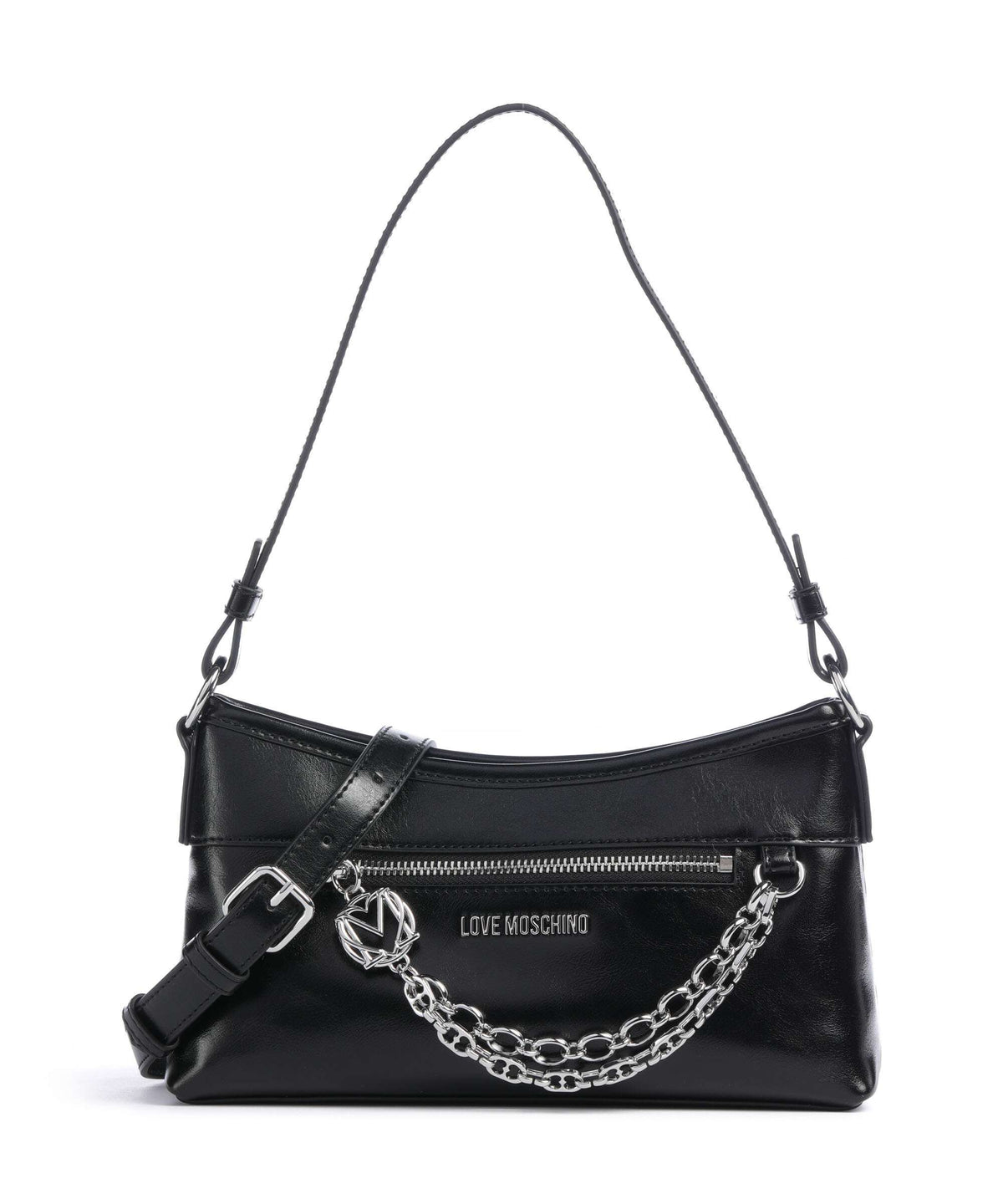 Love Moschino Urban Chains Shoulder bag black/black