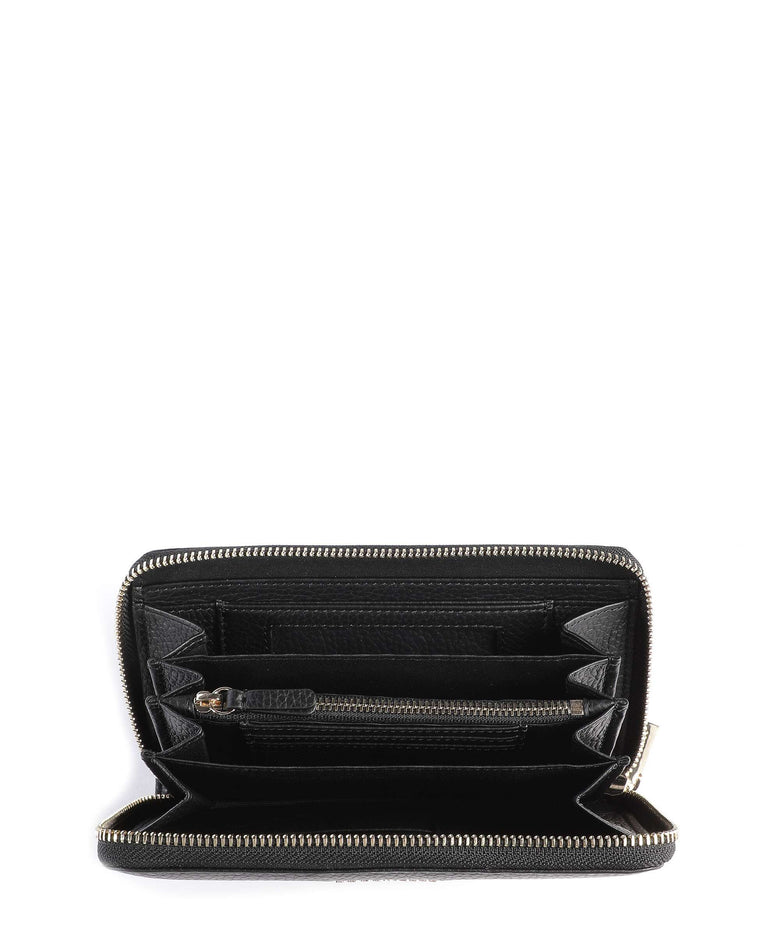 Coccinelle Metallic Soft Wallet noir