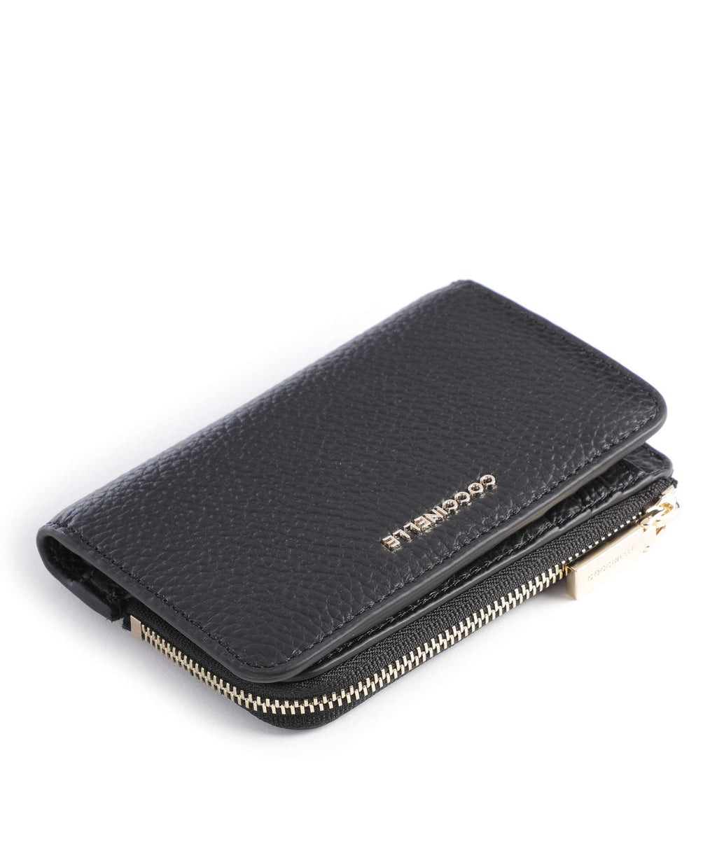 Coccinelle Metallic Soft Wallet noir