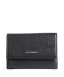 Coccinelle Metallic Soft Portemonnee noir