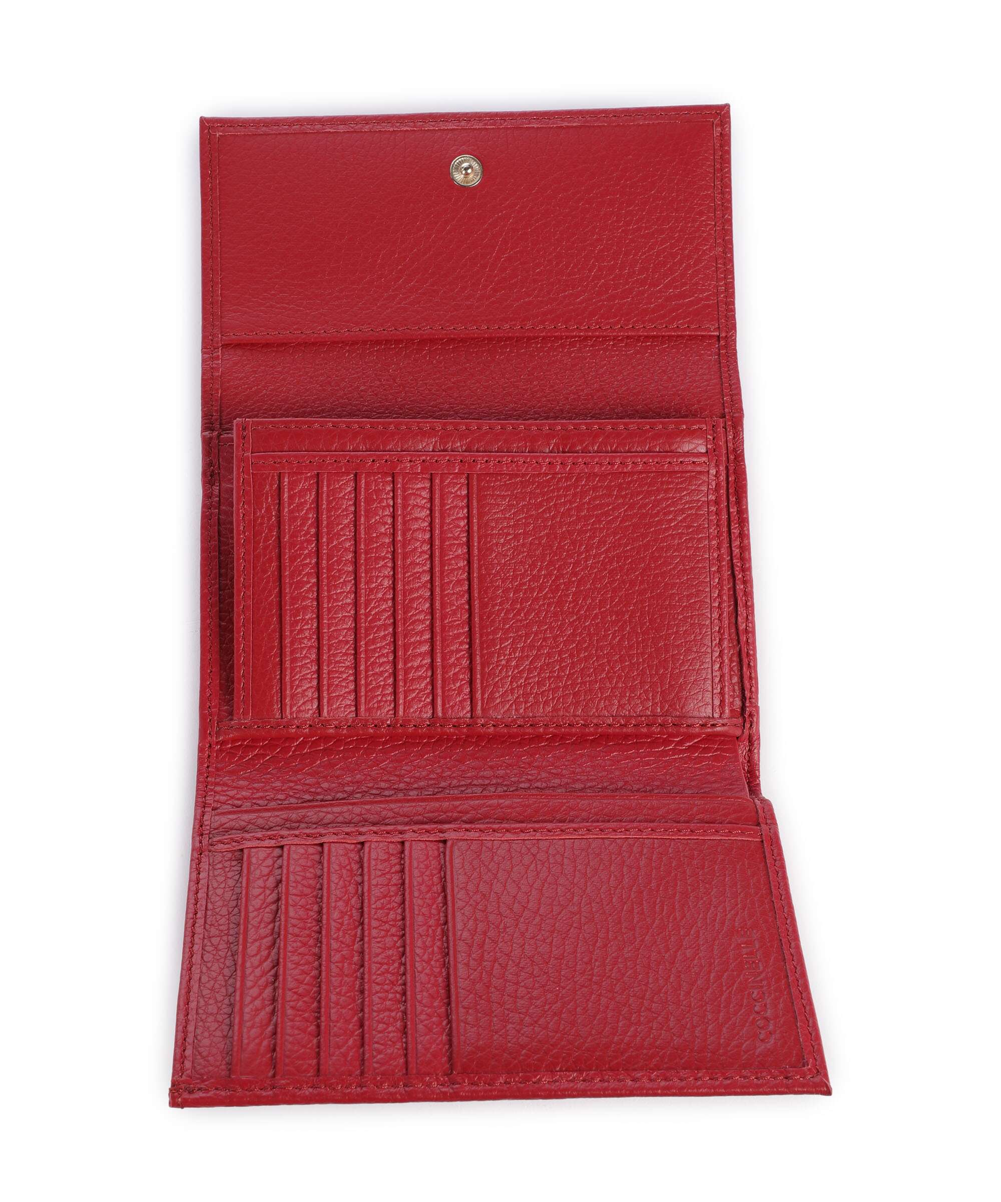 Coccinelle Metallic Soft RFID Wallet ruby