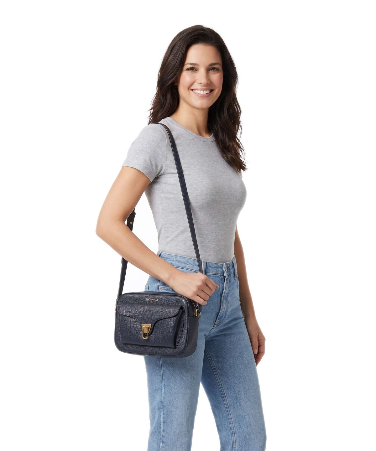 Coccinelle Beat Soft Crossbody bag midnight blue