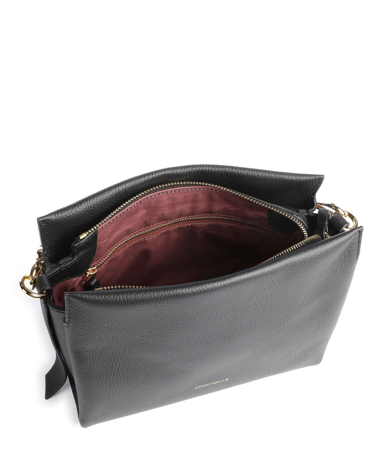 Coccinelle Boheme Grana Double Handbag noir/cuir