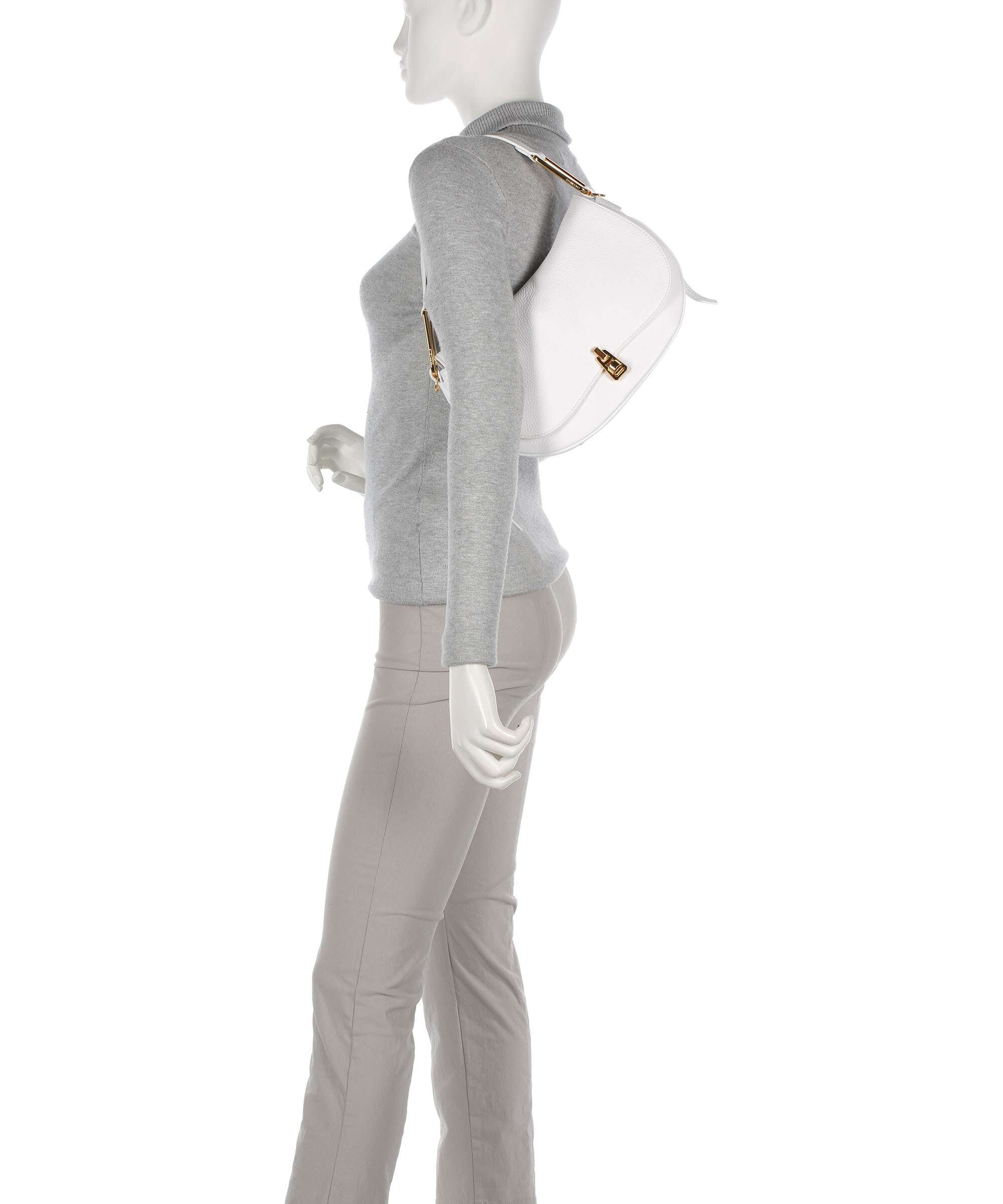 Coccinelle Magie Soft Shoulder bag brillant white