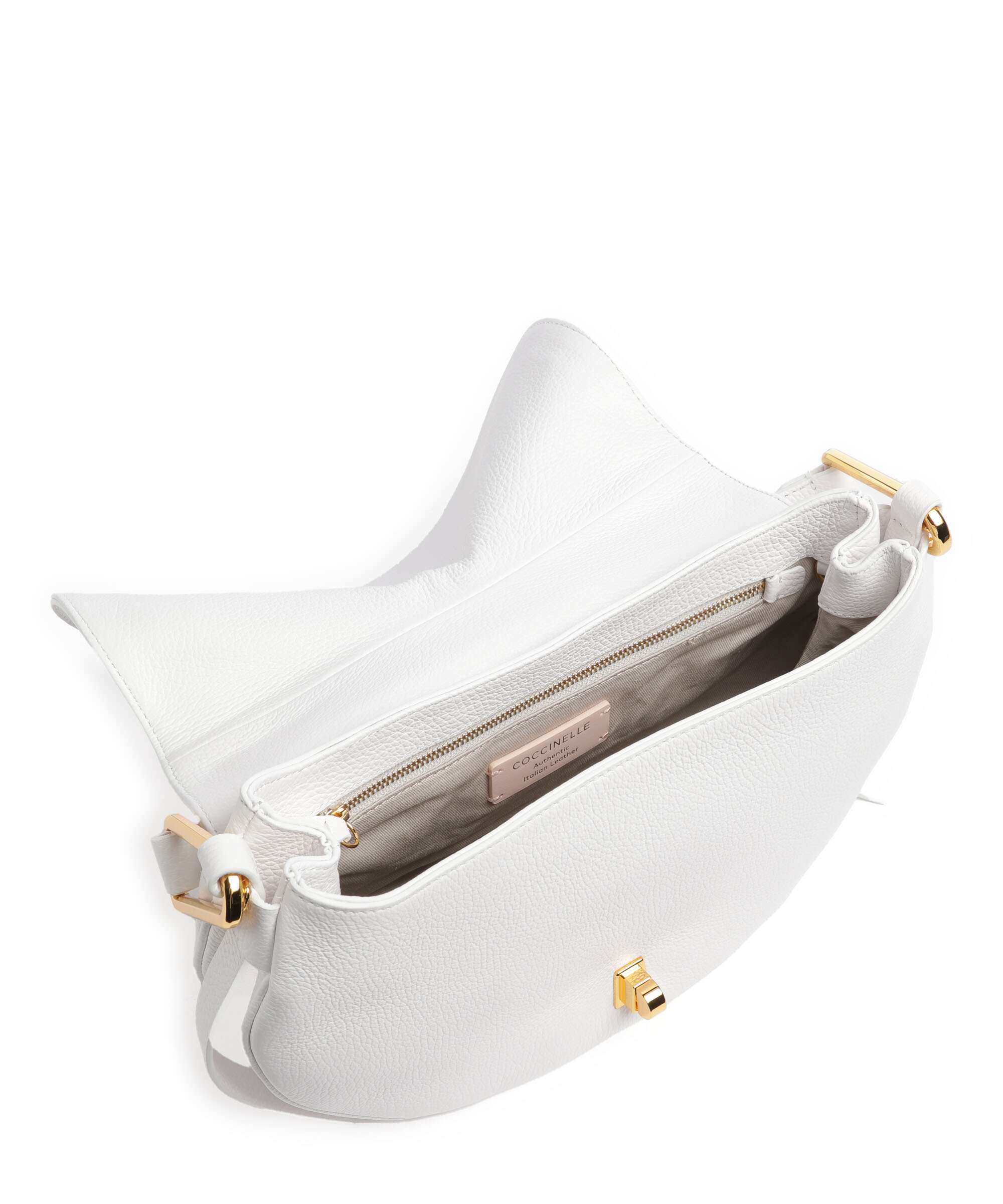 Coccinelle Magie Soft Shoulder bag brillant white
