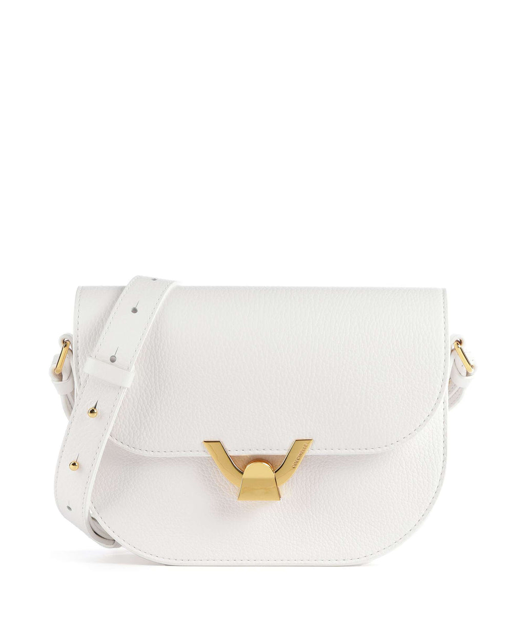 Coccinelle Dew Crossbody bag brillant white