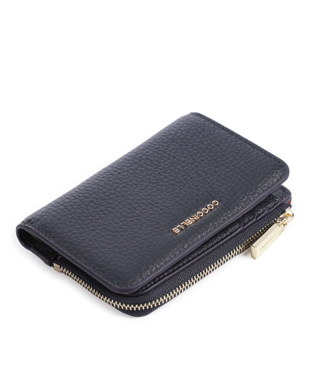 Coccinelle Metallic Soft Wallet midnight blue