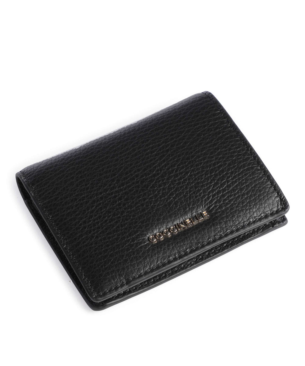 Coccinelle Metallic Soft Wallet noir