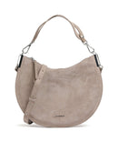 Coccinelle Sunup Suede Hobo tas warm taupe