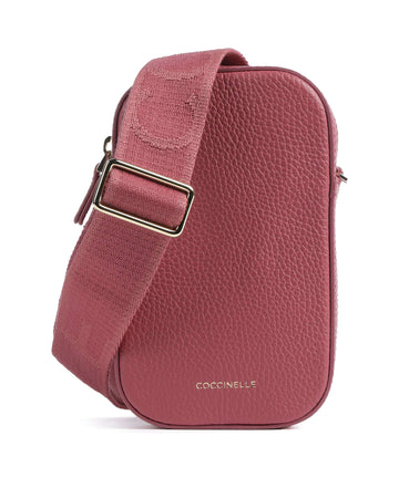 Coccinelle Tebe Telefoon tasje rosewood