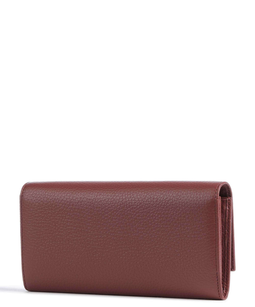Coccinelle Metallic Soft Wallet brandy