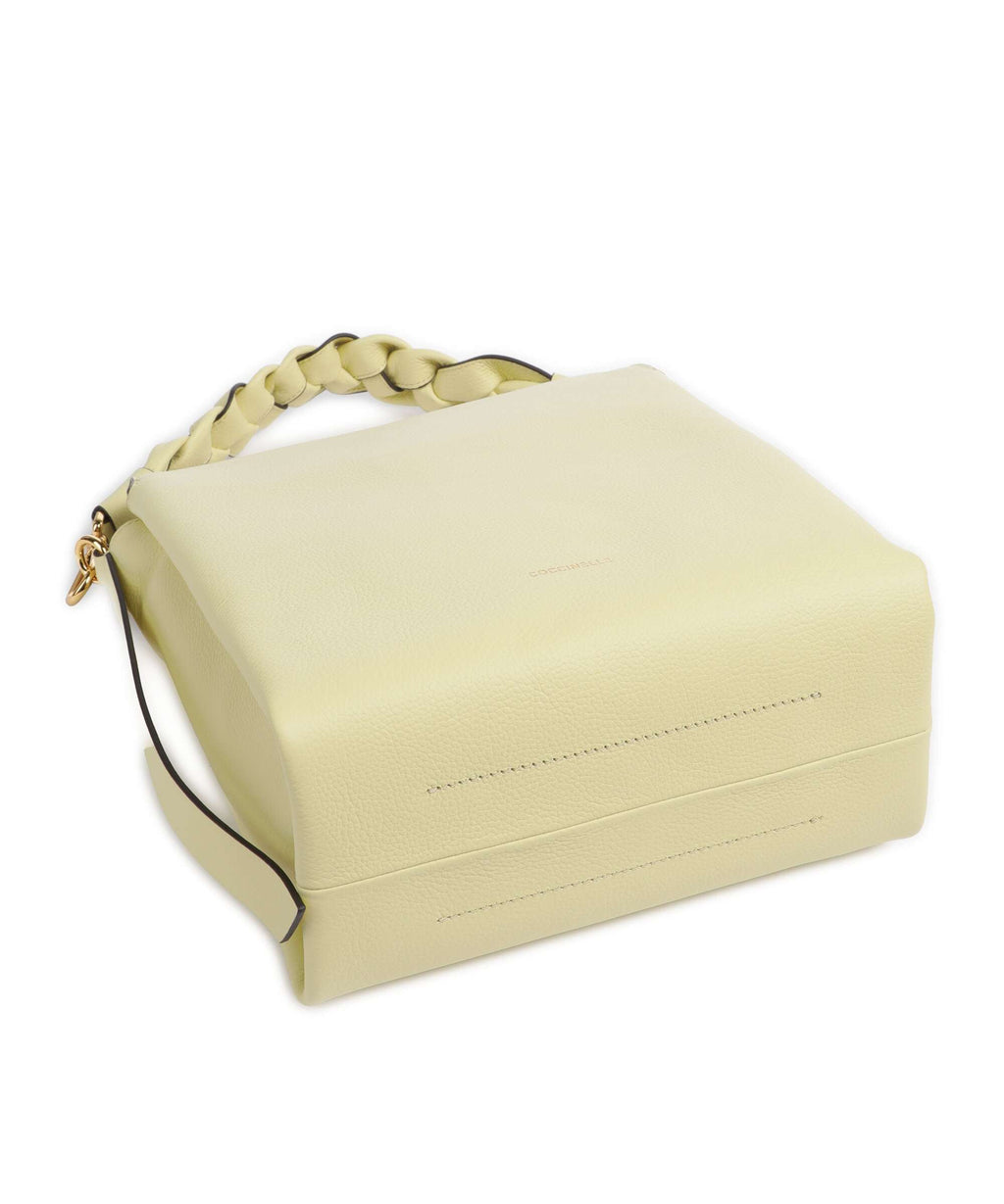 Coccinelle Boheme Grana Double Handbag lime wash/powder pink