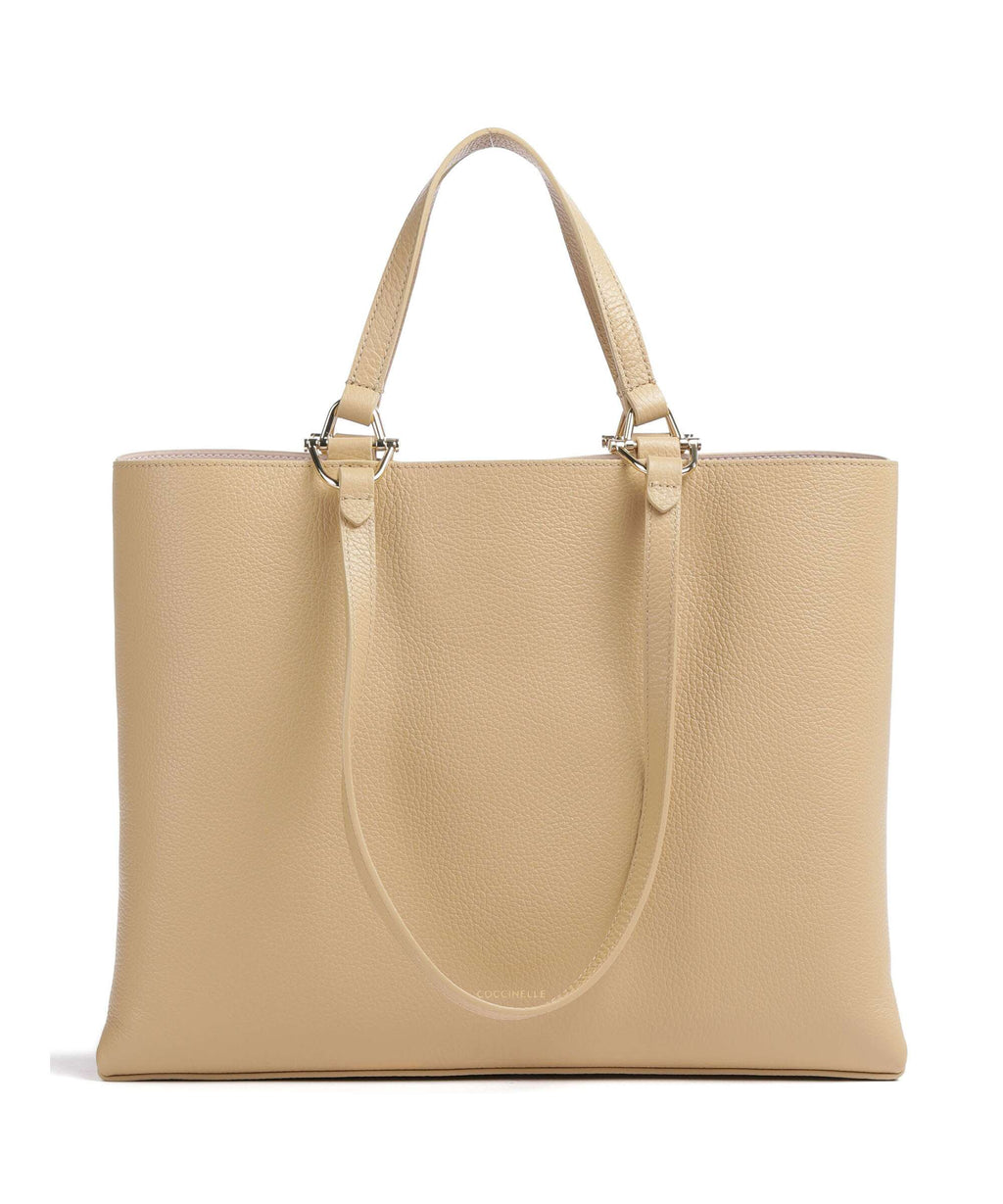 Coccinelle Hop On Tote bag fresh beige