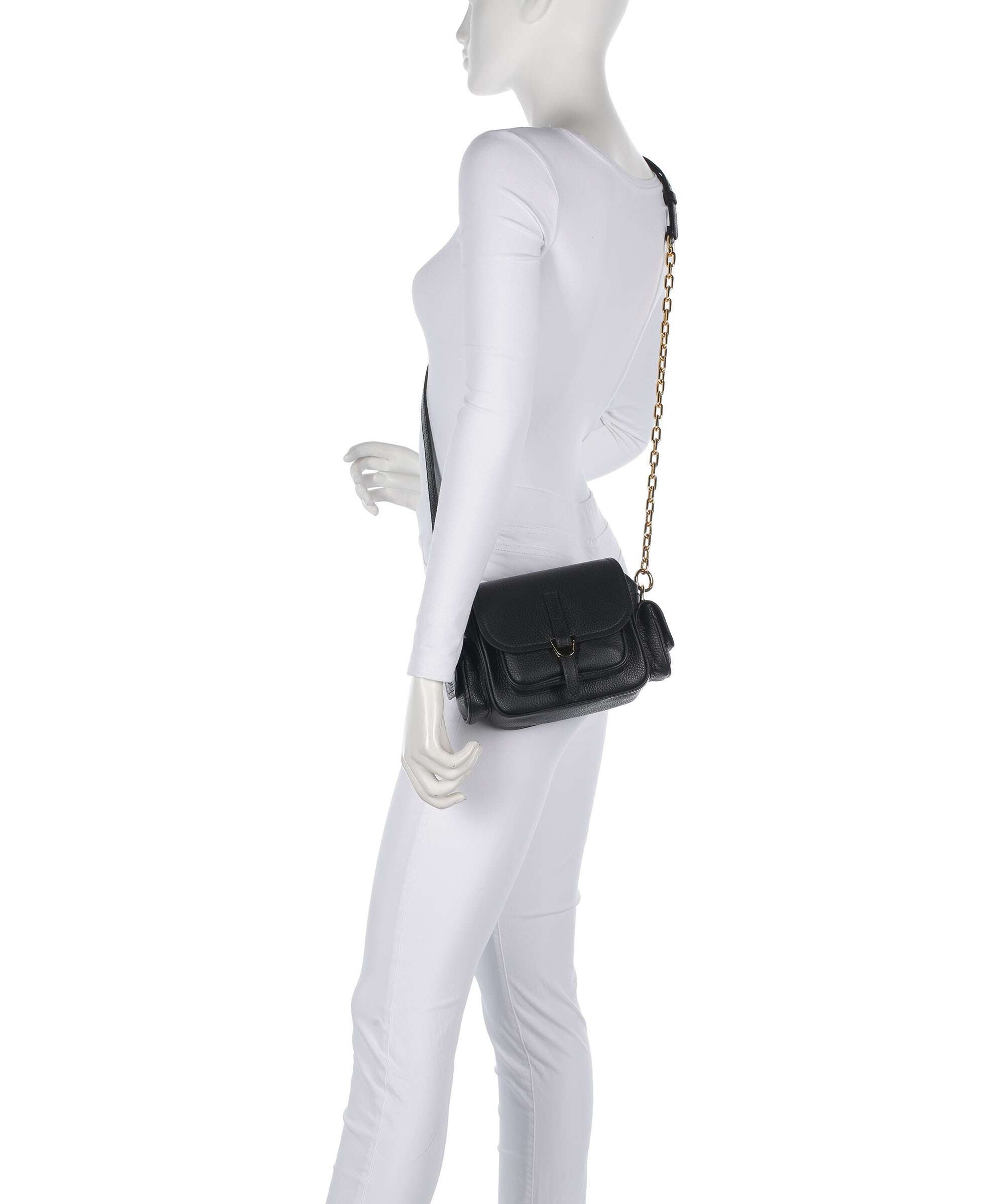 Coccinelle Campus Crossbody bag noir