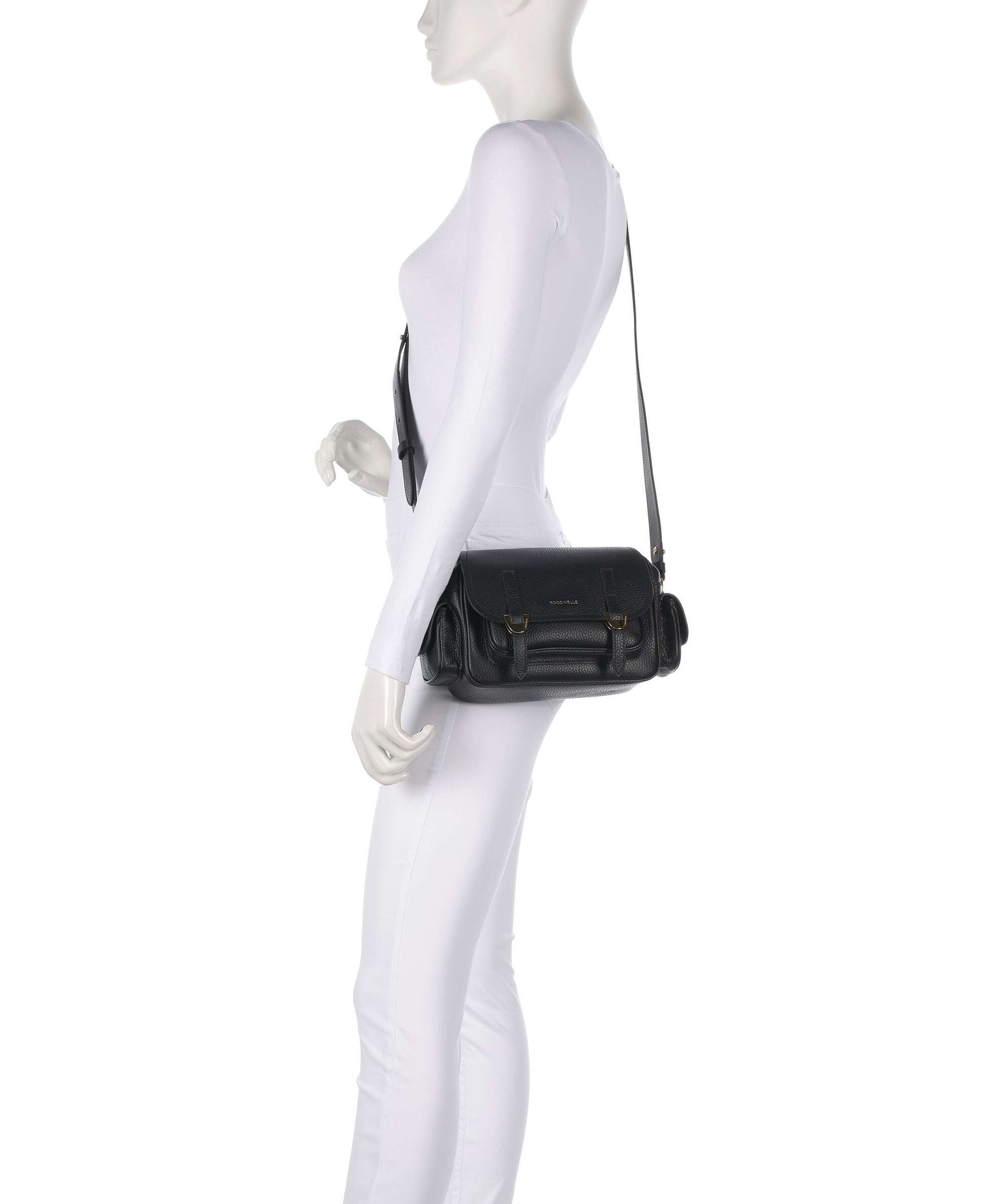 Coccinelle Campus Crossbody bag noir