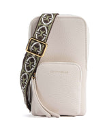Coccinelle Pixie Telefoon tasje lambskin white