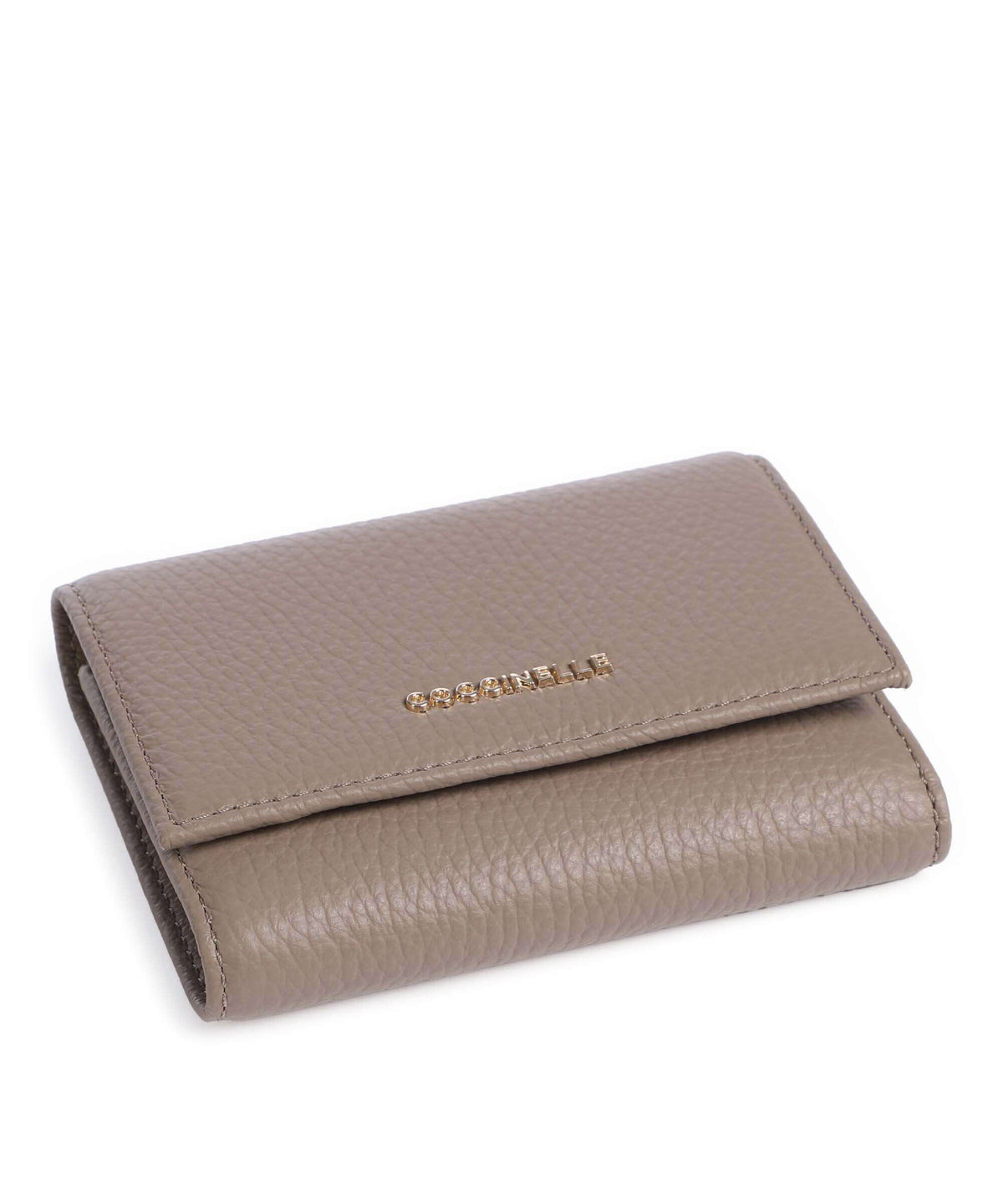 Coccinelle Metallic Soft RFID Wallet warm taupe