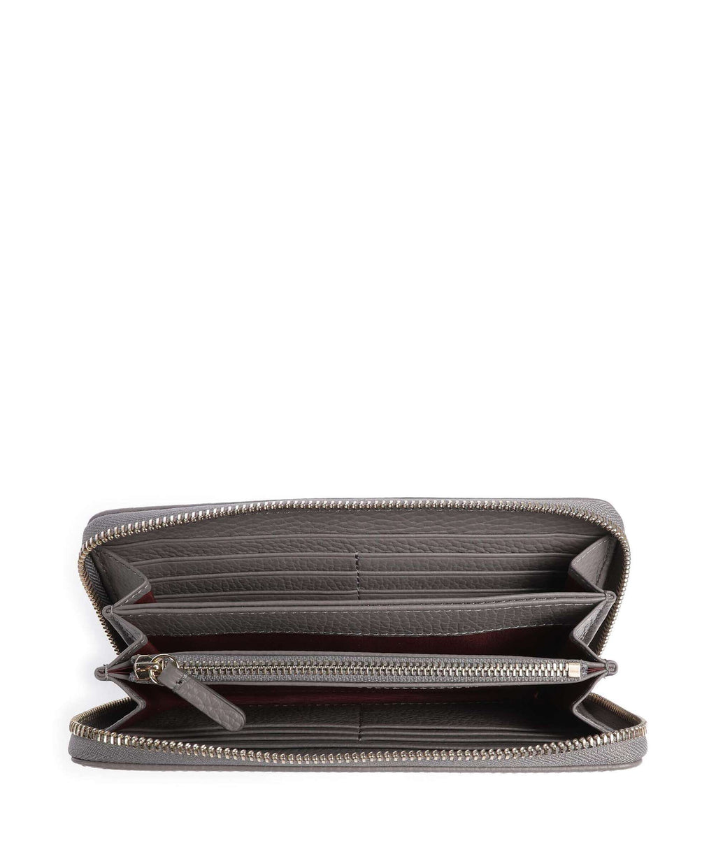 Coccinelle Metallic Soft Wallet grafite