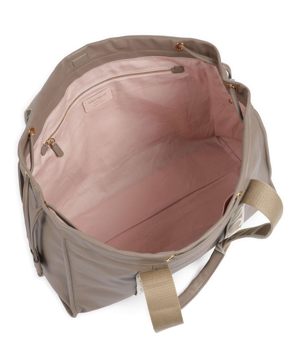 Coccinelle Signature 2Day Tote bag warm taupe