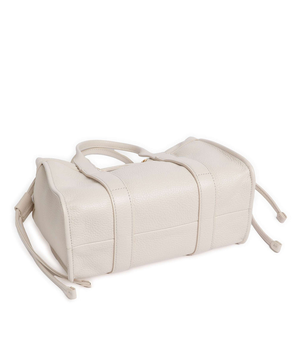 Coccinelle Signature 2Day Handbag lambskin white