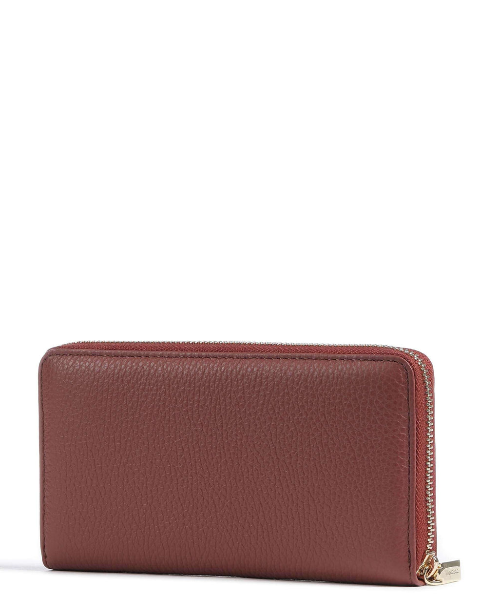 Coccinelle Metallic Soft Wallet brandy