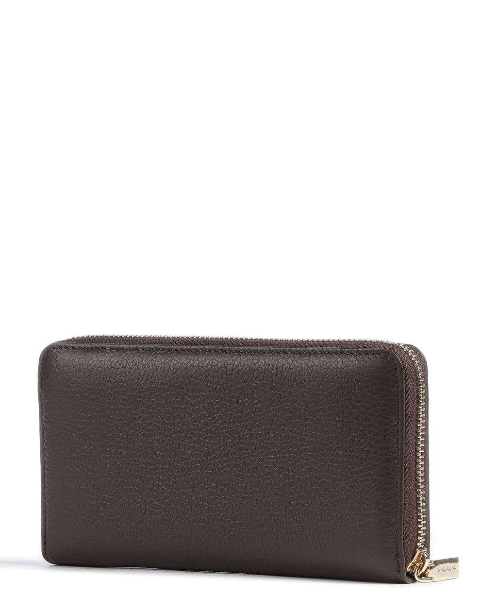 Coccinelle Metallic Soft Wallet fondant brown