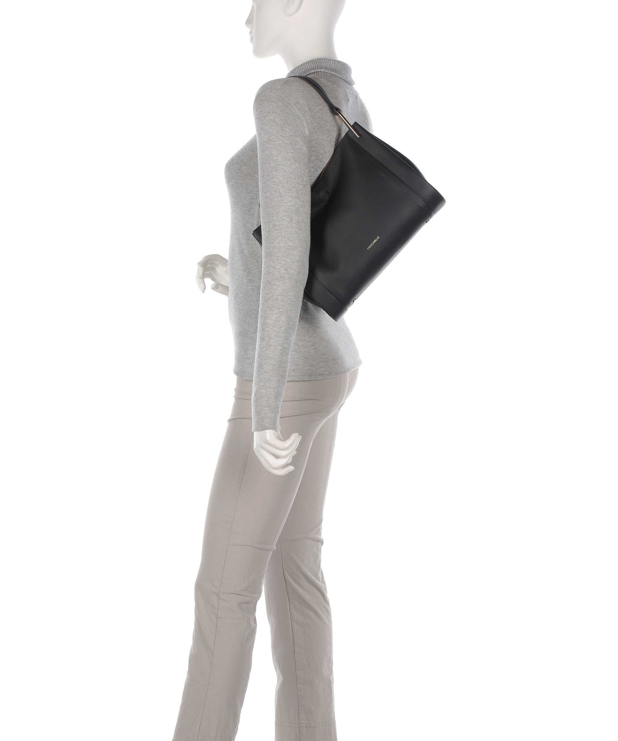 Coccinelle Wallace Shoulder bag noir/cuir